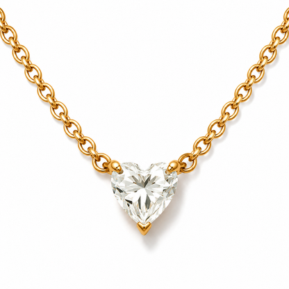 Heart Crystal Necklace