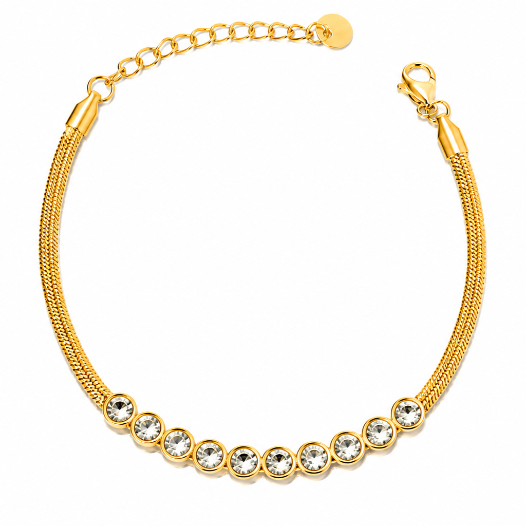 Celestia Crystal Line Bracelet