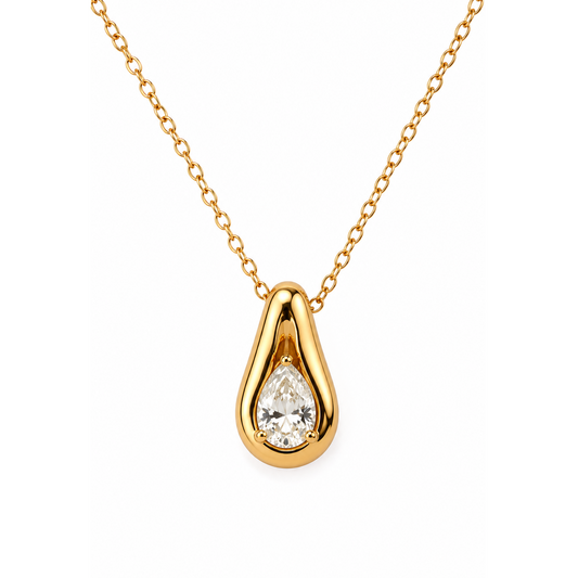 Eternal Grace Teardrop Necklace
