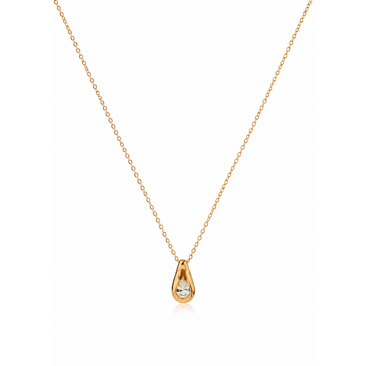 Eternal Grace Teardrop Necklace