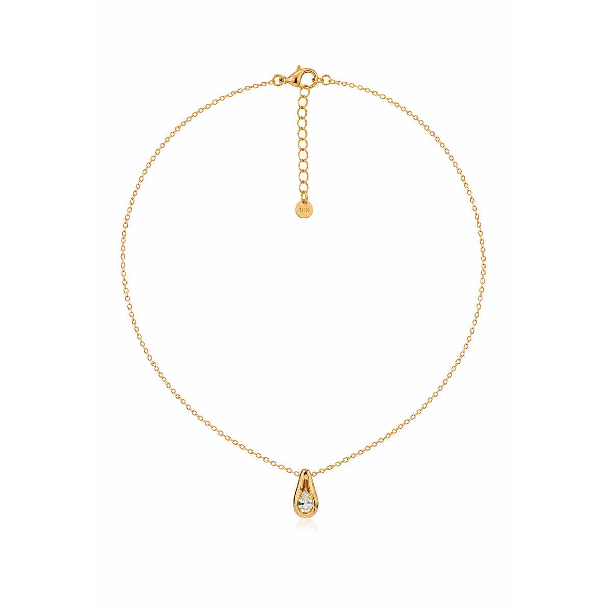Eternal Grace Teardrop Necklace