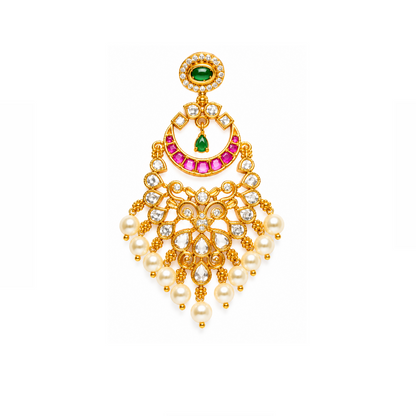Bridal Ruby Green Kemp Chandeliers